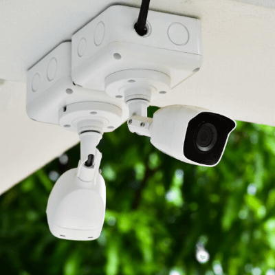 Installation de camera de vidéosurveillance